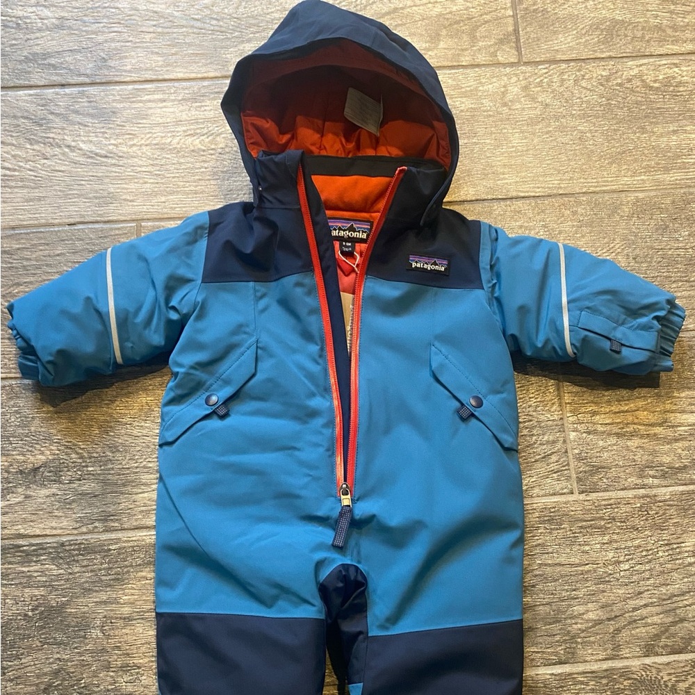 Patagonia baby snow suit
